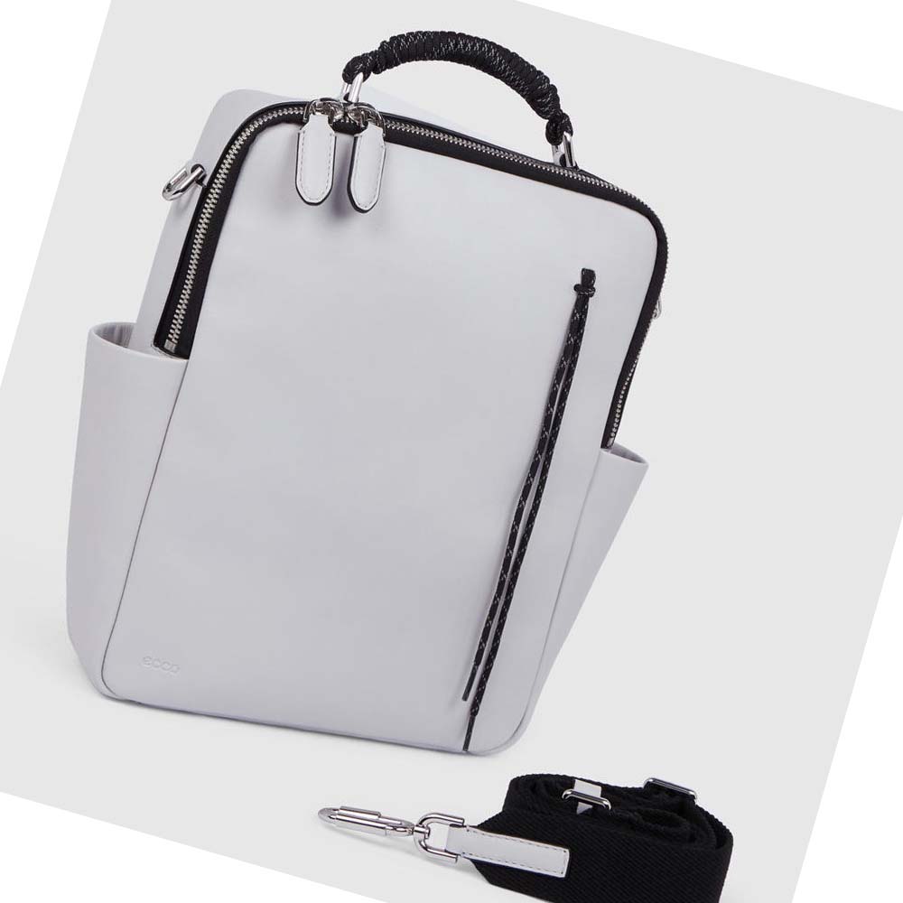 Női Ecco CERAMIC TECH-BAG COMPACT Kézitáska Fehér | HU 326NWY